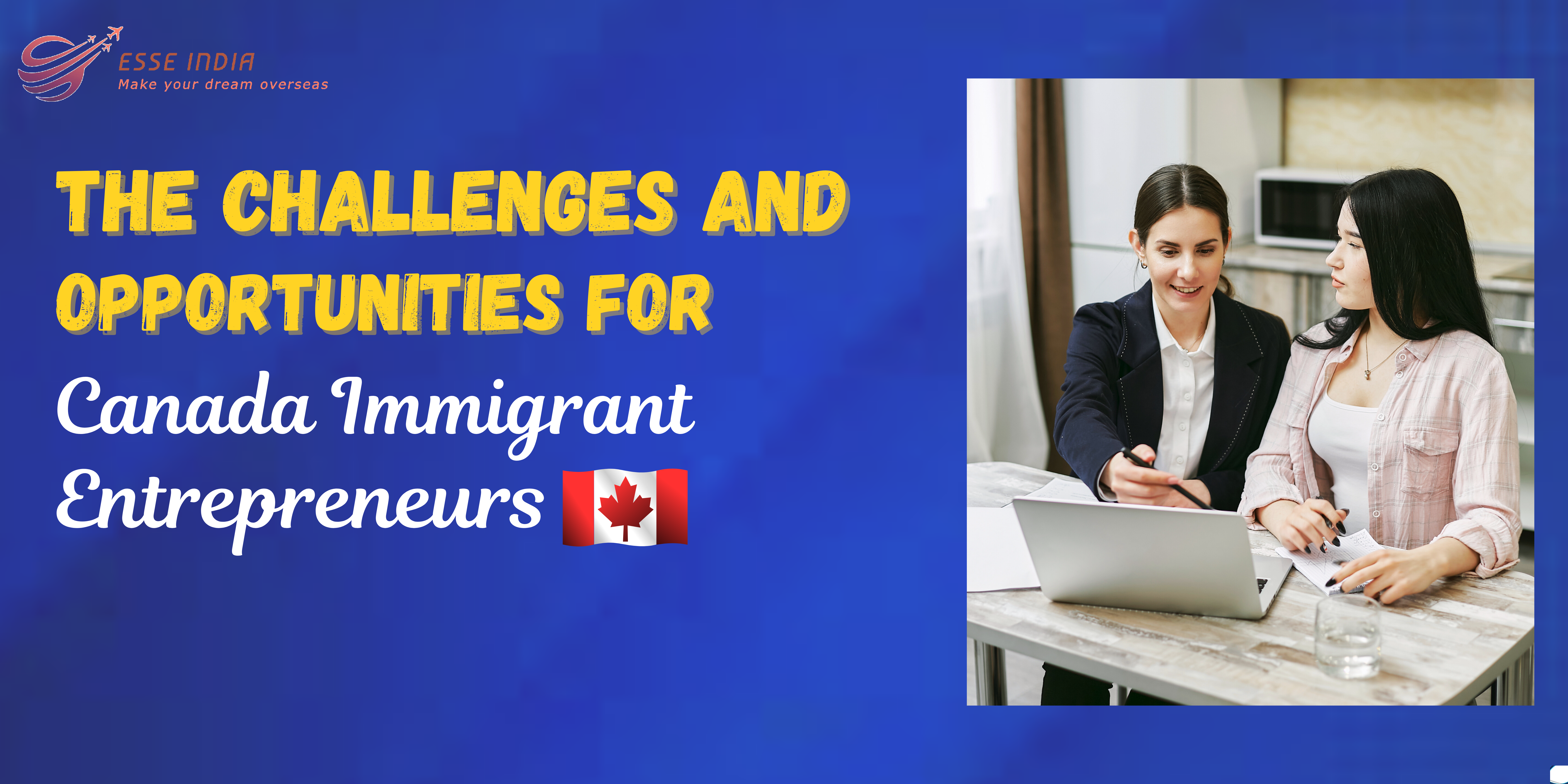 challenges and opportunities for canada immigrant Entreprenures.