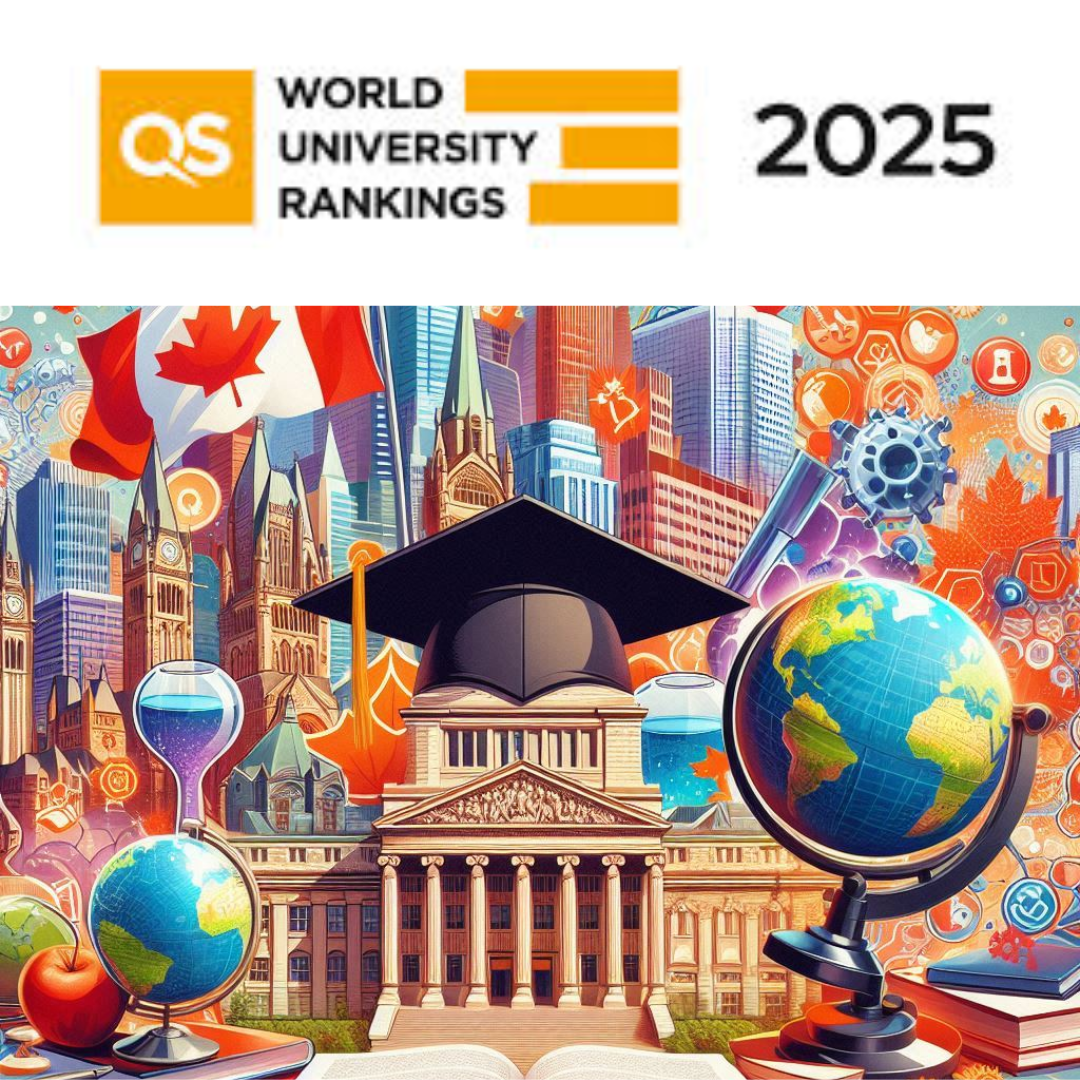 The leading three Canadian universities based on the 2025 QS World University Rankings